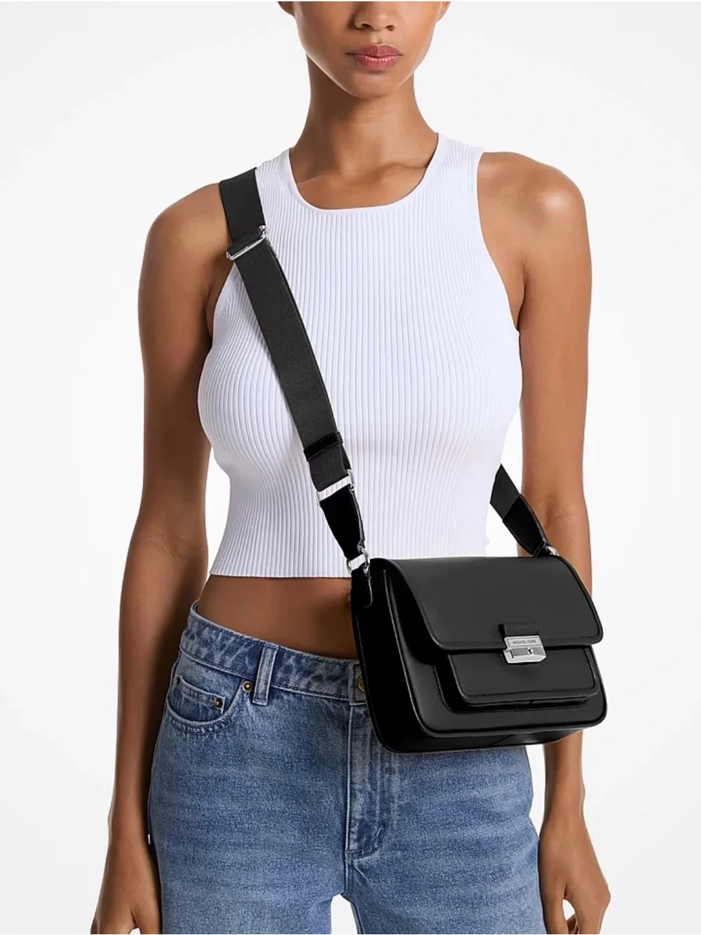 Bradshaw Medium Leather Messenger Bag